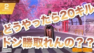 【荒野行動】終盤甘えることによりソロクインテドン勝つできない人の動画