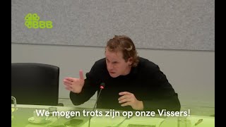 Gijs Tuinman houdt vurig betoog voor de Nederlandse Vissector | Tweede Kamer steunt moties