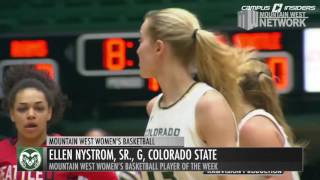 MW Women’s Basketball Player of the Week - 12/19/16