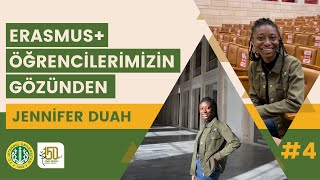 Erasmus+ Öğrencilerimizin Gözünden - İtalya'dan ''Jennifer Duah'' #edebiyatfakültesi #erasmus