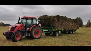 Zetor power! Proxima wyciąga 17 ton z łąki| siew pszenicy ozimej| Ursus C-360