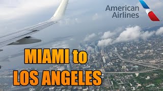 Miami Los Angeles MIA-LAX| American Airlines | Airbus A321 (#26)