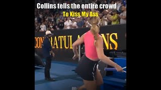 Danielle Collins - The most disliked female tennis player in Australia