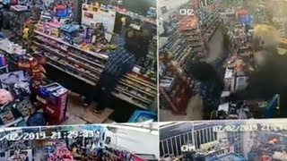 Would-be robber splits after store clerk brandishes banana