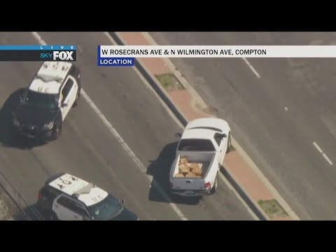 Police Chase Suspect Strikes Deputy Cruiser - YouTube