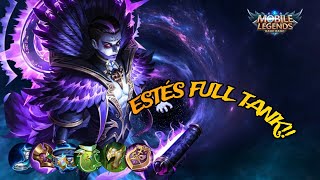 SIRVE!??!! ESTES FULL TANK // #mlbb #estesgameplay #mobilelegends #moba #estes