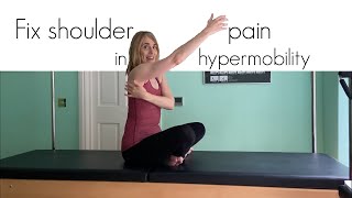 Fix Shoulder Pain in Hypermobility | Hypermobility & EDS Exercises with Jeannie Di Bon