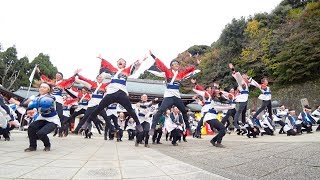 京炎 そでふれ！咲産華　龍馬よさこい2017 2日目 龍馬演舞場(広角)