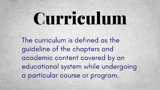 What Is The Difference Between Curriculum and Syllabus?