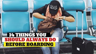 14 Airport  Essential Things You Should Always Do Before Boarding Your Flight