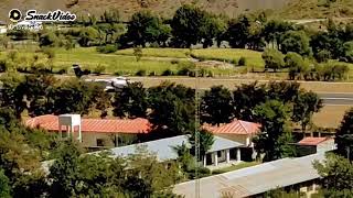 Chitral airport takeoff