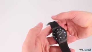 WatchO.co.uk - Skagen Men's Titanium Black Watch 956XLTBB | Unboxing \u0026 Close Look