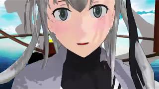 【ＭＭＤ杯ZERO参加動画】涼月さんがGirlを踊ってくれました【モデルWIP】高画質版