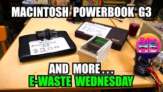 Macintosh PowerBook G3 and Sharp Pocket Computer - E-Waste Wednesday