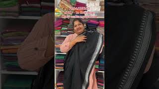 Trending black khadi sarees | Khadi cotton sarees |  budget friendly sarees