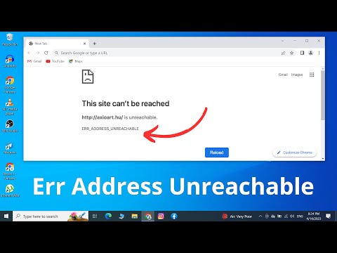 Fixed! - ERR_ADDRESS_UNREACHABLE in Chrome