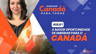 Aula 1  | Workshop Canadá para Todos