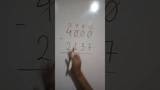 Subtraction Easy & Unique trick | long digits subtraction | Solution4u |