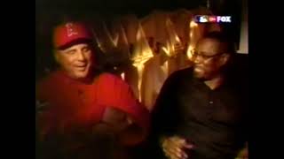 2002 World Series - Mike Scioscia and Dusty Baker