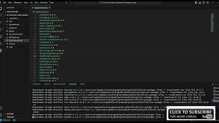 Installing Requirements.txt from GitHub in Visual Studio Code for Python | Step-by-Step Tutorial