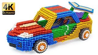 DIY - How To Build Sport Car With Magnetic Balls (Satisfaction) - Magnet Balls