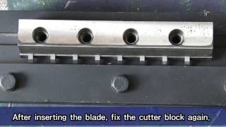 Brother Sawdust Machine _ Easy \u0026 Simple cutter change