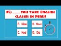 English Grammar Quiz | Past Tense | 5 Questions | Posh Quiz World