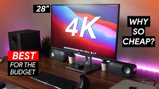 Best Budget 4k IPS Monitor - AOC 28" (Forget LG or BenQ) - 119% sRGB!