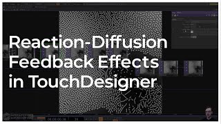 Reaction-Diffusion Feedback Effects in TouchDesigner - TouchDesigner Tutorial 087