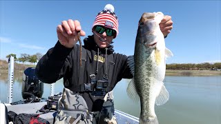 Finesse Worm Fishing Bass on Crappie Docks