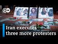 Iran sentences 3 more to death in connection with protests | DW News