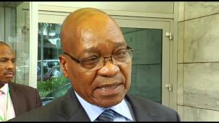 President Zuma visits Angola