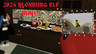 ALL ELF HUNT LOCATIONS!! |BLOXBURG Elf HUNT 2024|