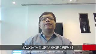 Saugata Gupta, MD \u0026 CEO, Marico Ltd., on why the IIMB Distinguished Alumnus Award is extra special