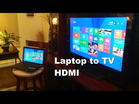 How to Connect Laptop to TV using HDMI - Easy & Fun How to Connect Laptop to TV using HDMI - Easy & Fun