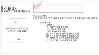 [따라學IT] 04. 문서 편집기 - vi 편집기 이론