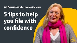 Self-Assessment: what you need to know