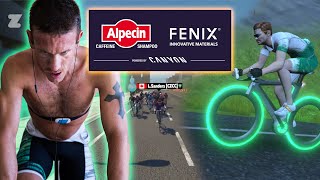 My First Time Racing with a Professional eSports Cycling Team