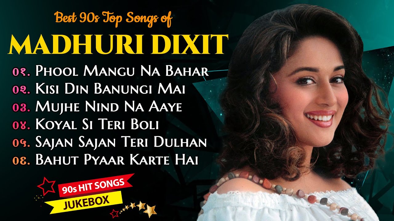 Madhuri Dixit Special All Romantic Hits Collection Songs | Madhuri ...