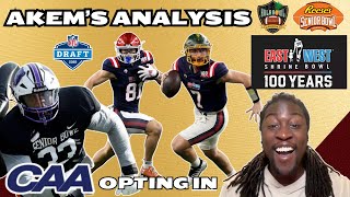 AKEM'S ANALYSIS: ALL STAR GAMES FOR FCS PLAYERS, BIGGEST WHAT-IFS OF 2024 SEASON, CAA OPTING IN