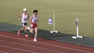 山口ナイター陸上（2） 3000m 7組 20220910 @維新みらいふスタジアム