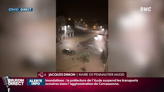 Le maire de Pennautier, dans l'Aude, sur RMC: \