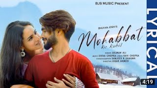 Mohabbat Ke Kabil | Full Video Song | Salman Ali 2022 New Song | Aamir Arab, Ayesha Khan