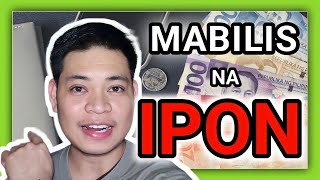 PAANO MAG IPON NG MABILIS | SAVING TIPS | Point A