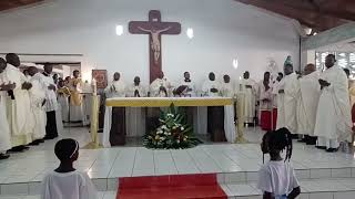 Paroisse Saint-André des trois quartiers, messe de clôture du Jubilé des 60 ans