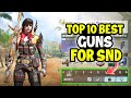 Top 10 Best Guns for Search & Destroy in Cod Mobile Season 5 #codm