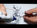 (How to make) DiY Miniature Cherry Blossom Sakura Tree for Diorama Tutorial