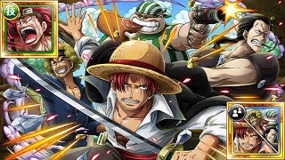 OPTC 特訓の森 磁場 赤髪海賊団パ Kid Forest vs Red Hair Pirates