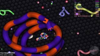 Slither.io - BAD ANGRY SNAKE #4 | 105663.00K | Best Moments | THE BIGGEST SNAKE | Slither.io
