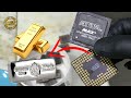 Gold & Silver From Altera Ceramic CPU Processors | Gold Recovery | Silver Recovery